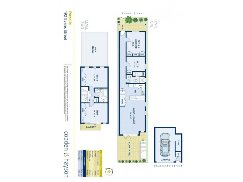 192 Evans Street, Rozelle NSW 2039 Floorplan