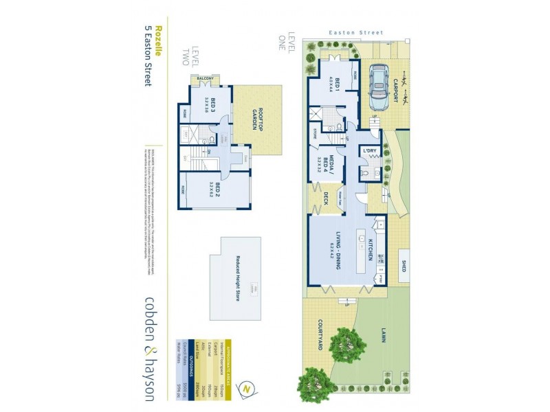 5 Easton Street, Rozelle NSW 2039 Floorplan