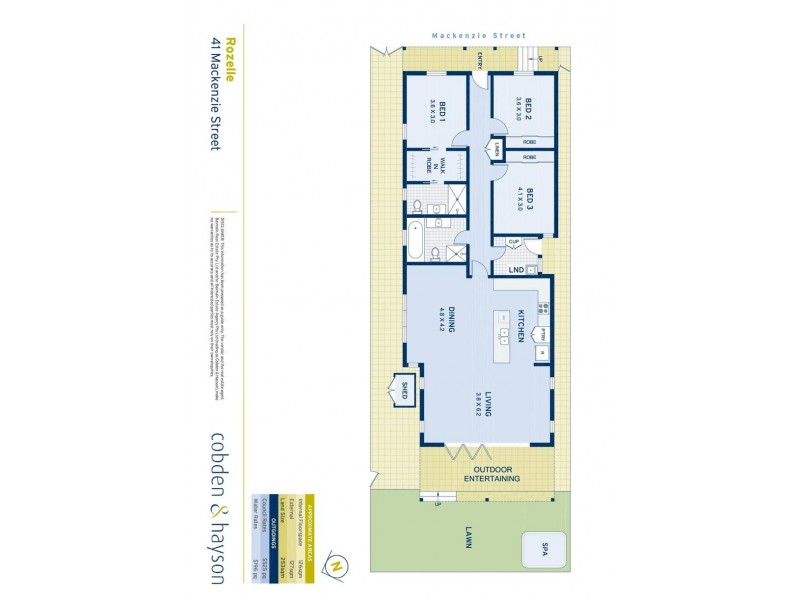 41 MacKenzie Street, Rozelle NSW 2039 Floorplan