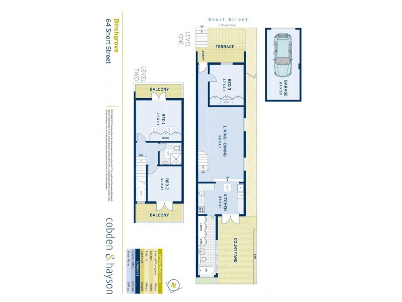 64 Short Street, Birchgrove NSW 2041 Floorplan