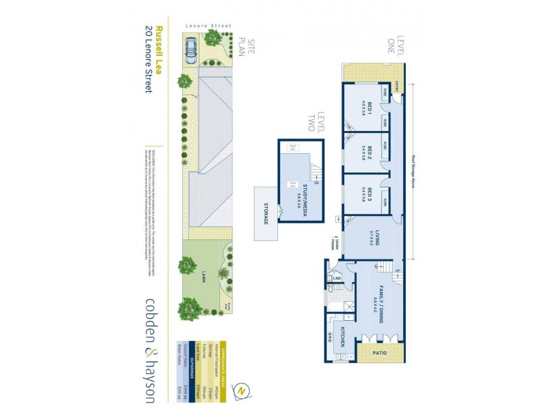 20 Lenore Street, Russell Lea NSW 2046 Floorplan