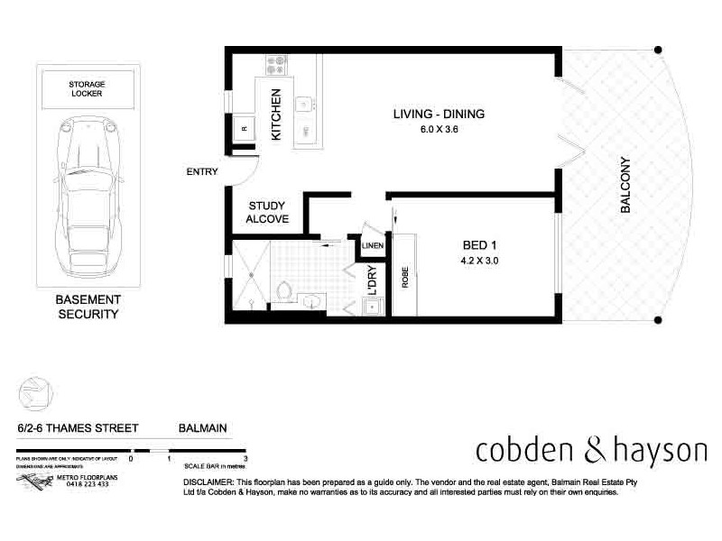 6/2-6 Thames Street, Balmain NSW 2041 Floorplan