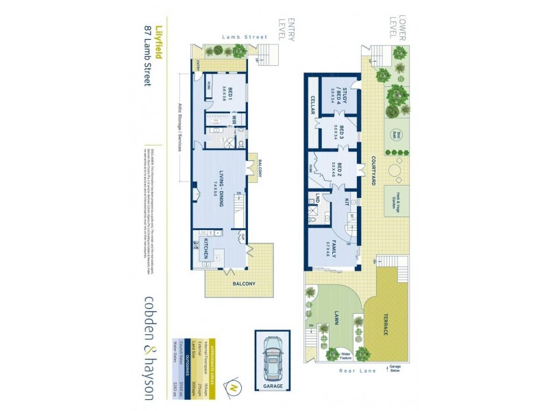 87 Lamb Street, Lilyfield NSW 2040 Floorplan