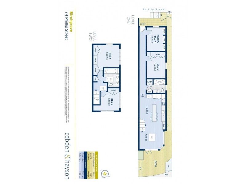 74 Phillip Street, Birchgrove NSW 2041 Floorplan