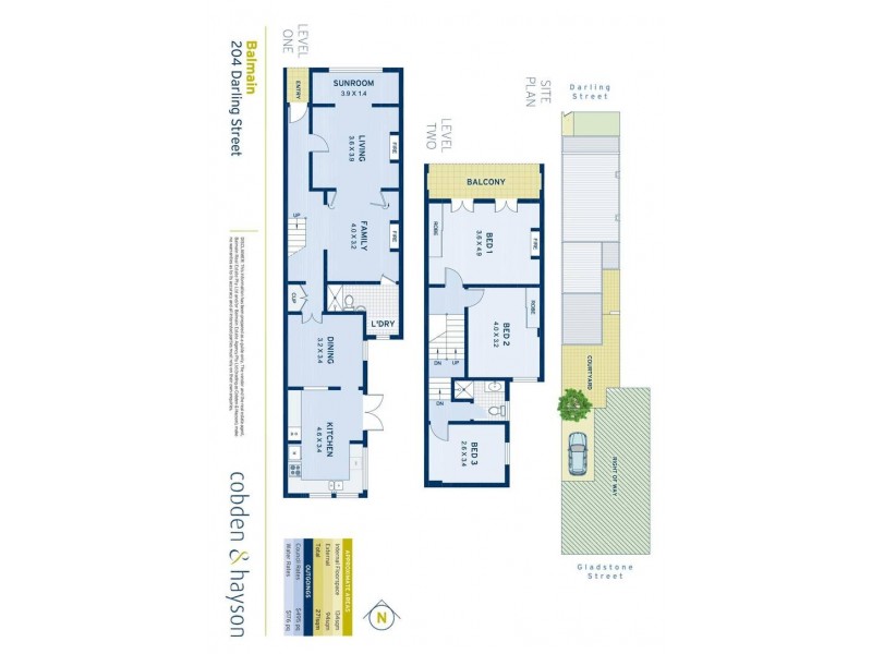 204 Darling Street, Balmain NSW 2041 Floorplan