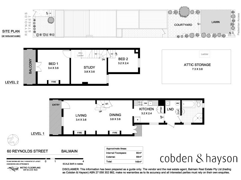 60 Reynolds Street, Balmain NSW 2041 Floorplan