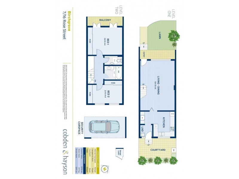7/16 Rose Street, Birchgrove NSW 2041 Floorplan