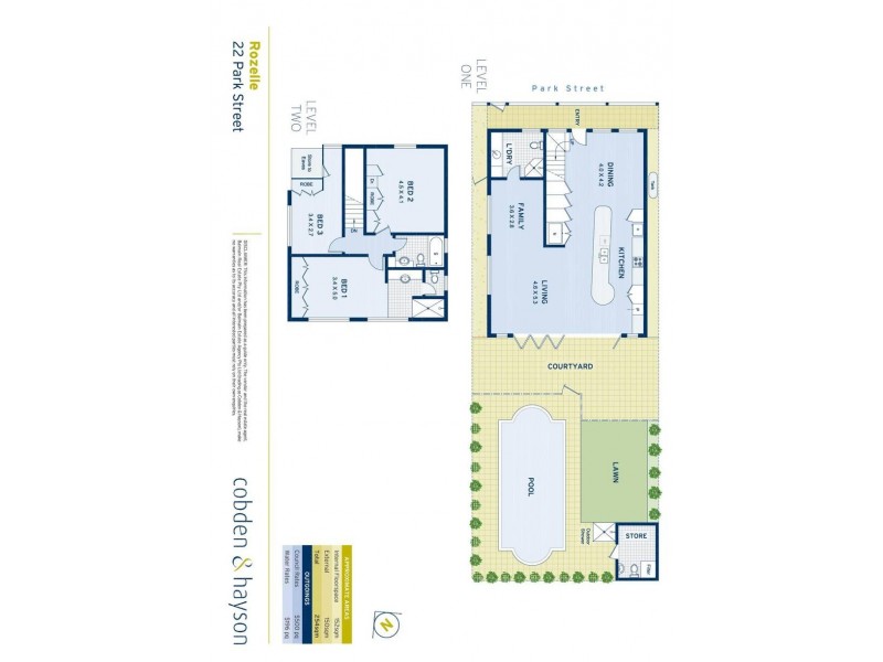 22 Park Street, Rozelle NSW 2039 Floorplan