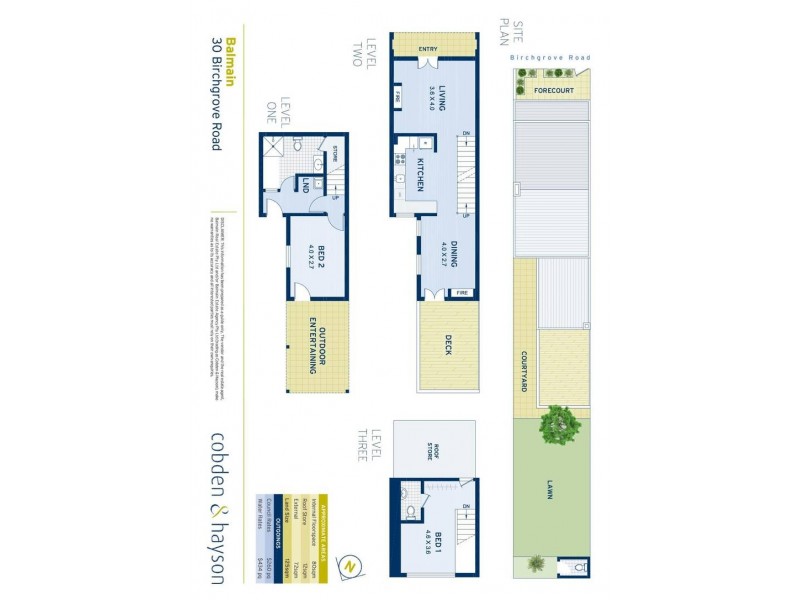30 Birchgrove Road, Balmain NSW 2041 Floorplan
