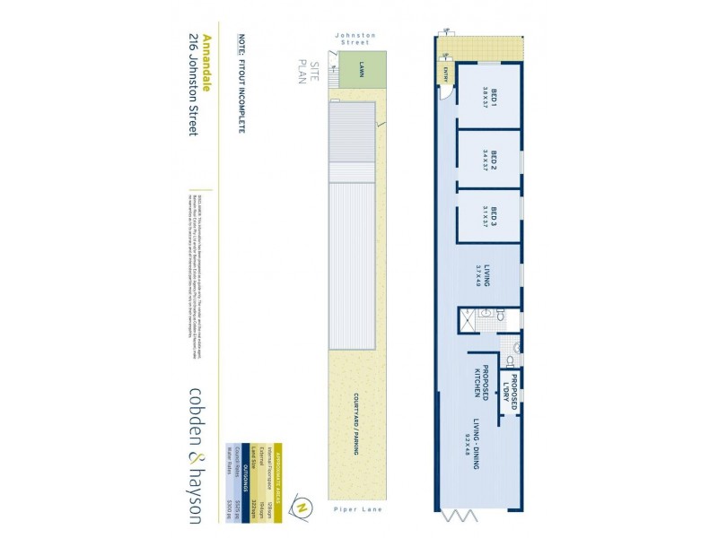 216 Johnston Street, Annandale NSW 2038 Floorplan