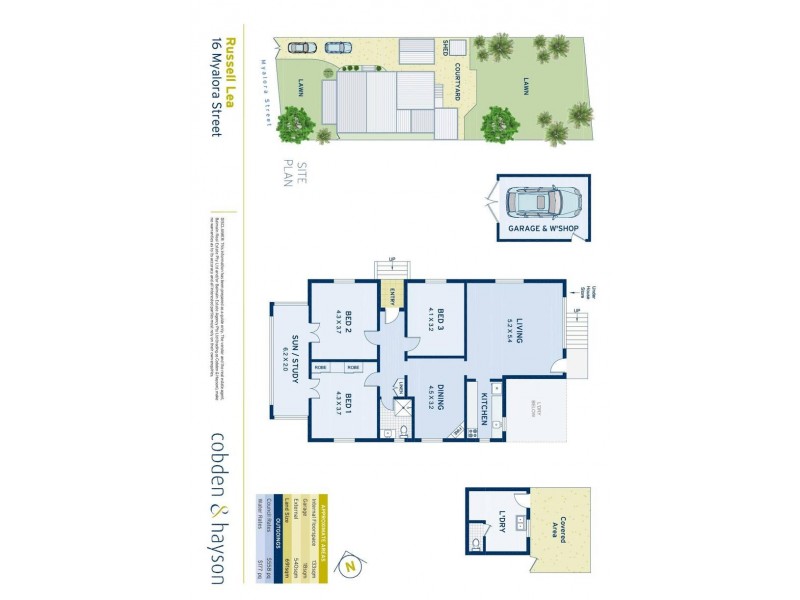 16 Myalora Street, Russell Lea NSW 2046 Floorplan