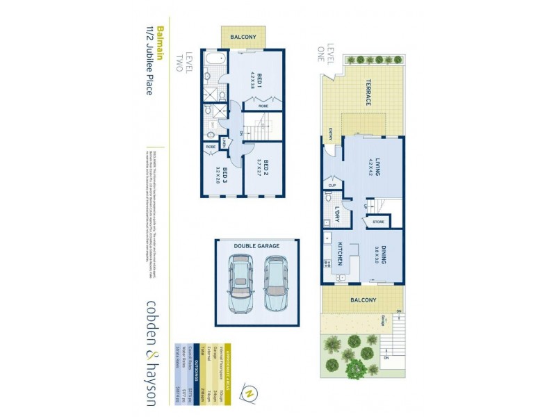 11/2 Jubilee Place, Balmain NSW 2041 Floorplan