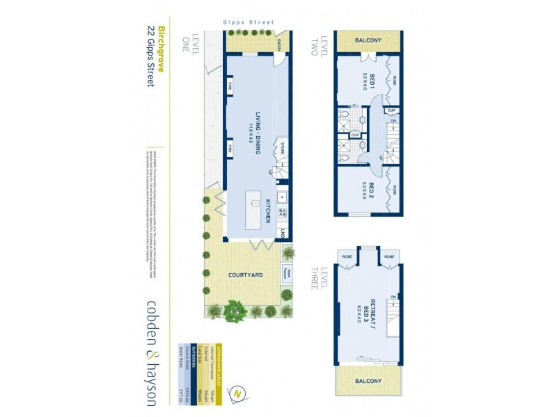 22 Gipps Street, Birchgrove NSW 2041 Floorplan