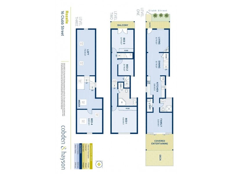 16 Clubb Street, Rozelle NSW 2039 Floorplan