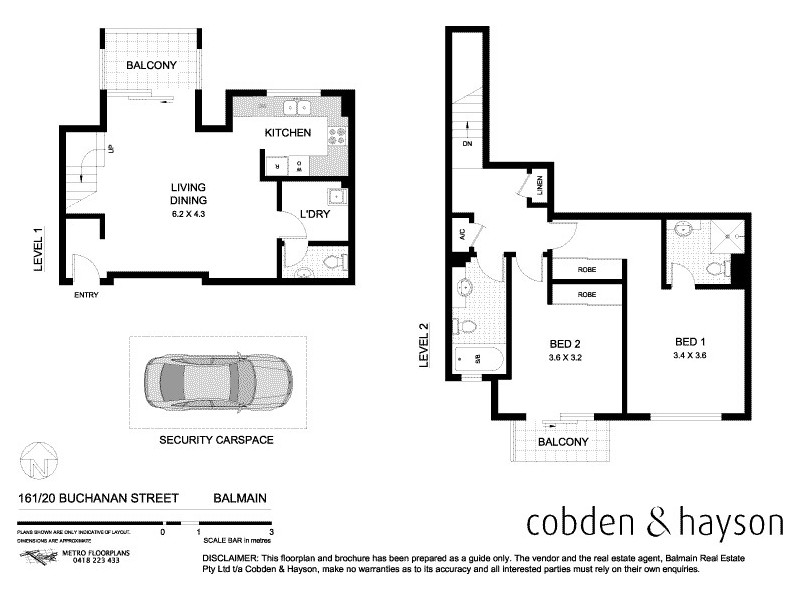 161/20 Buchanan Street, Balmain NSW 2041 Floorplan