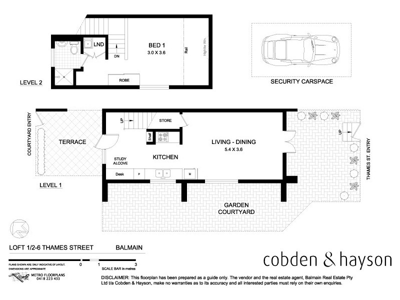 Loft 1/2-6 Thames Street, Balmain NSW 2041 Floorplan