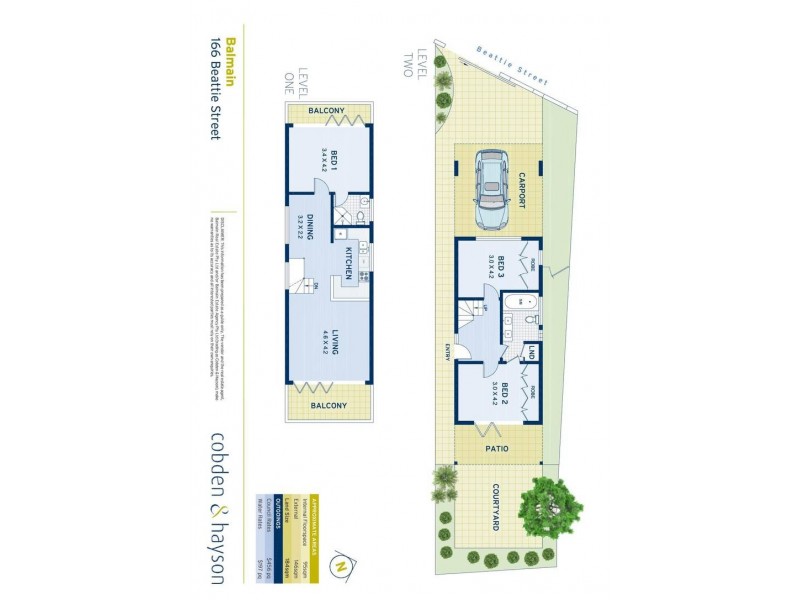 166 Beattie Street, Balmain NSW 2041 Floorplan
