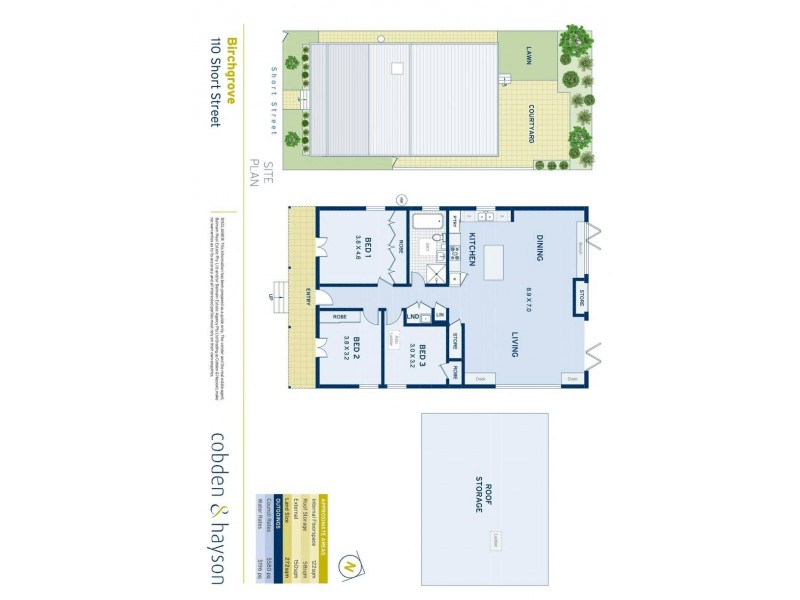 110 Short Street, Birchgrove NSW 2041 Floorplan