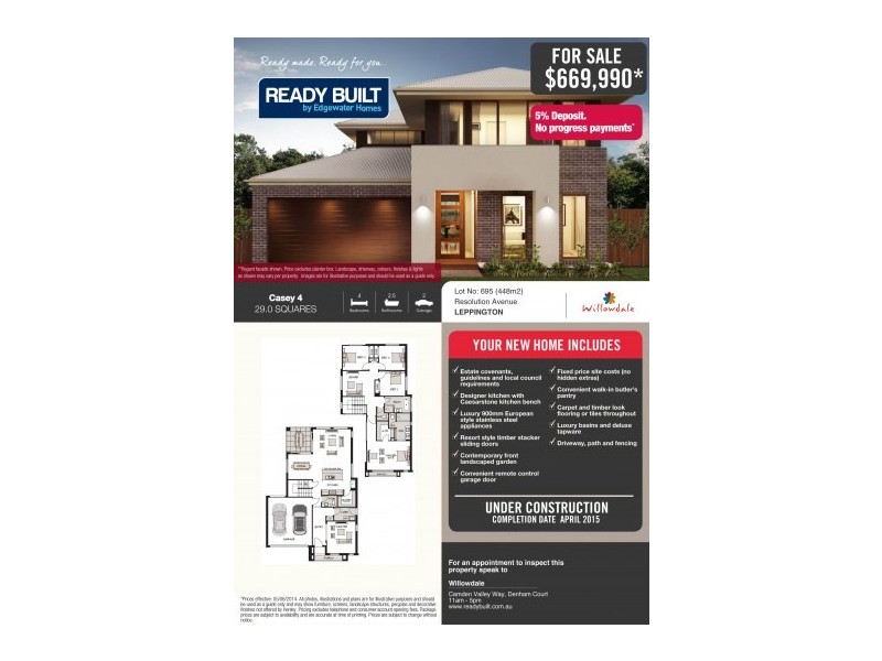 Lot 695 Resolution Avenue, Leppington NSW 2179