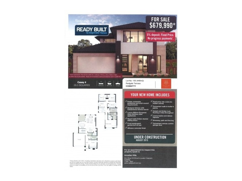 Lot 155 Redgate Terrace, Cobbitty NSW 2570