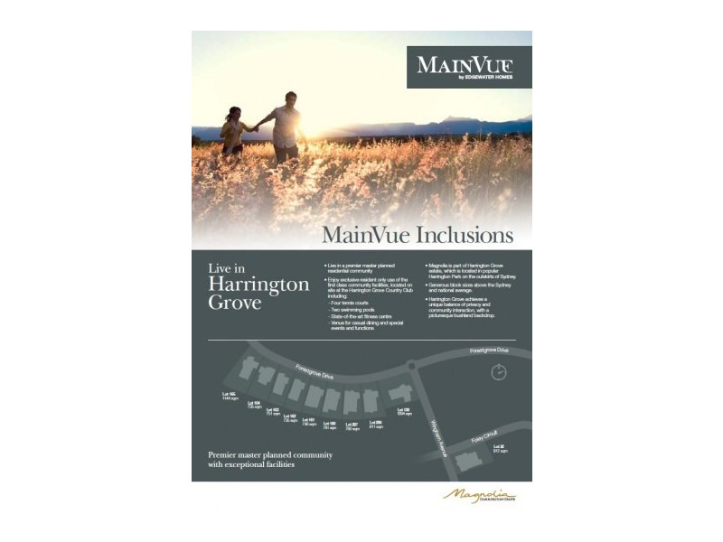 Lot 161 Forestgrove Drive, Harrington Park NSW 2567