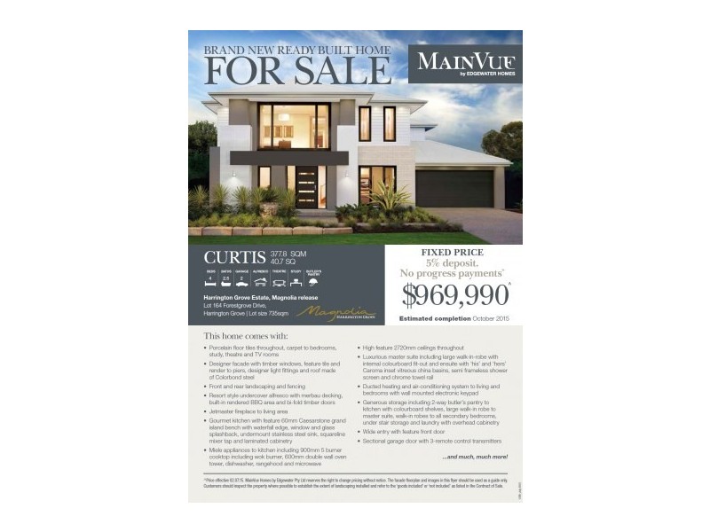 Lot 164 Forestgrove Drive, Harrington Park NSW 2567