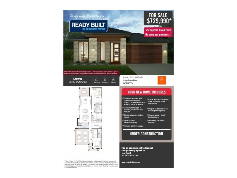 Lot 321 Long Bush Rise, Cobbitty NSW 2570