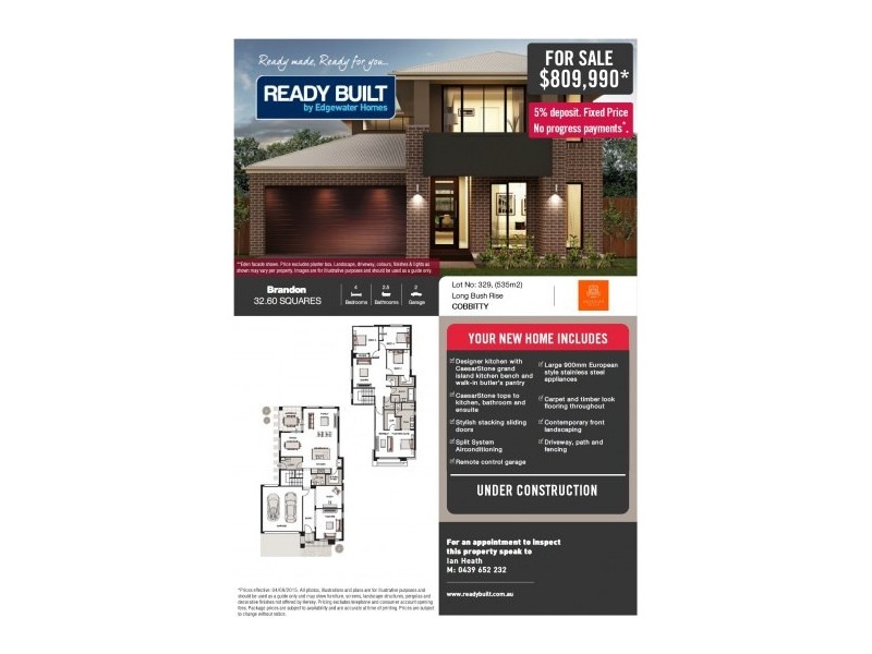 Lot 329 Long Bush Rise, Cobbitty NSW 2570