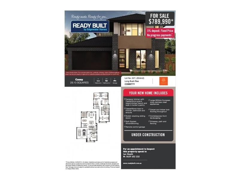 Lot 327 Long Bush Rise, Cobbitty NSW 2570