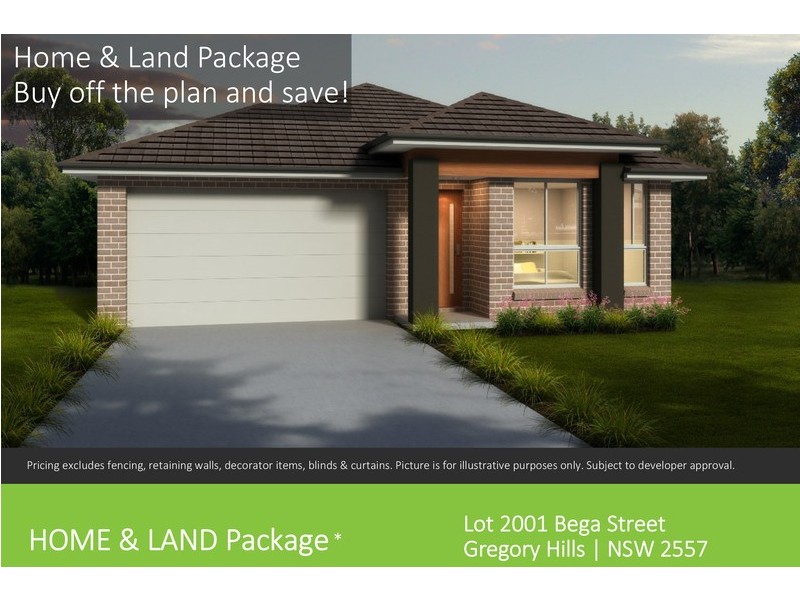 lOT 2001 Bega Street, Gregory Hills NSW 2557