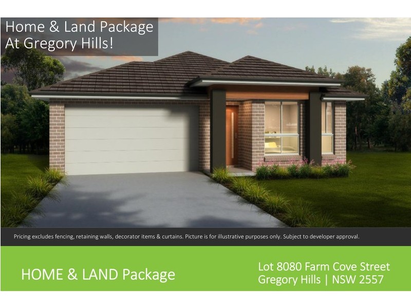 Lot 8080 Farm Cove Street, Gregory Hills NSW 2557