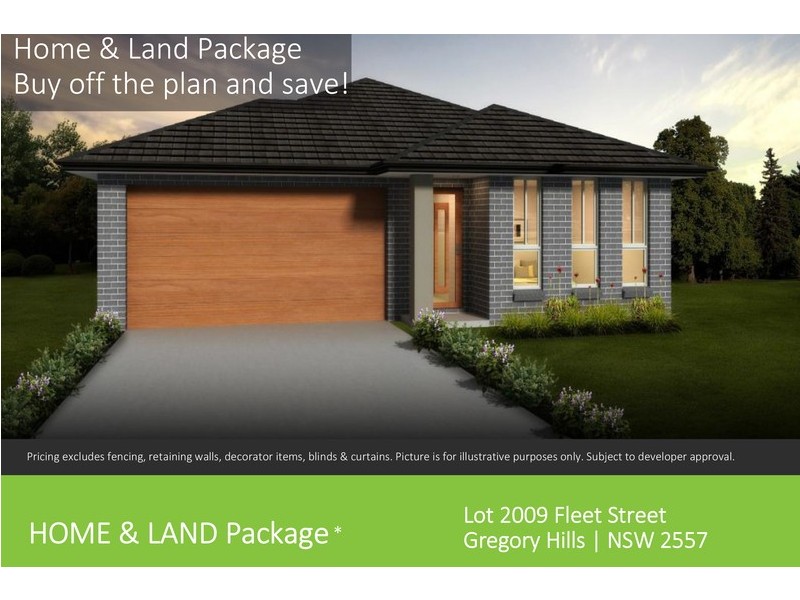 Lot 2009 Fleet Street, Gregory Hills NSW 2557