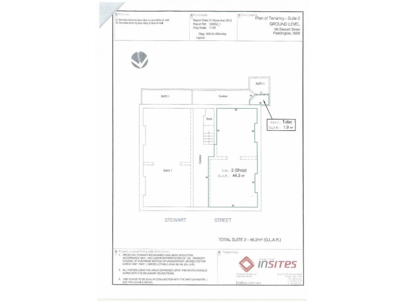 Suite 2/99 Stewart Street, Paddington NSW 2021 Floorplan