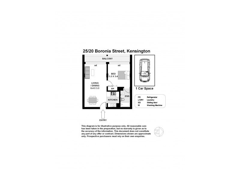 25/20 Boronia Street, Kensington NSW 2033