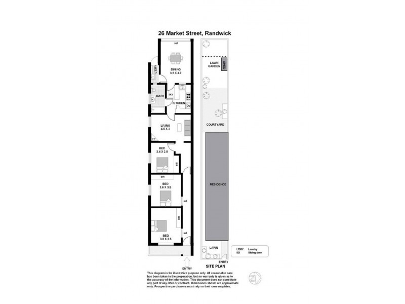 26 Market Street, Randwick NSW 2031 Floorplan