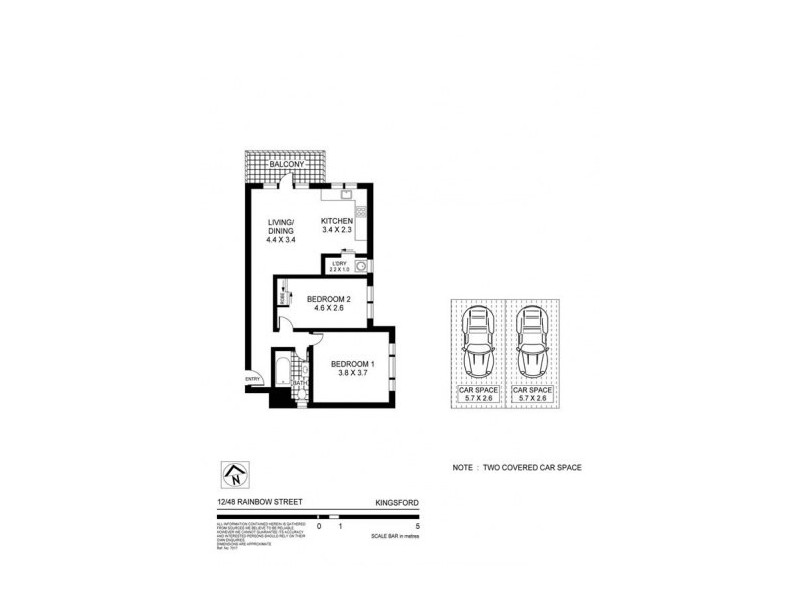 12/48 Rainbow Street, Kingsford NSW 2032