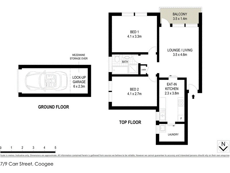 7/9 Carr Street, Coogee NSW 2034 Floorplan