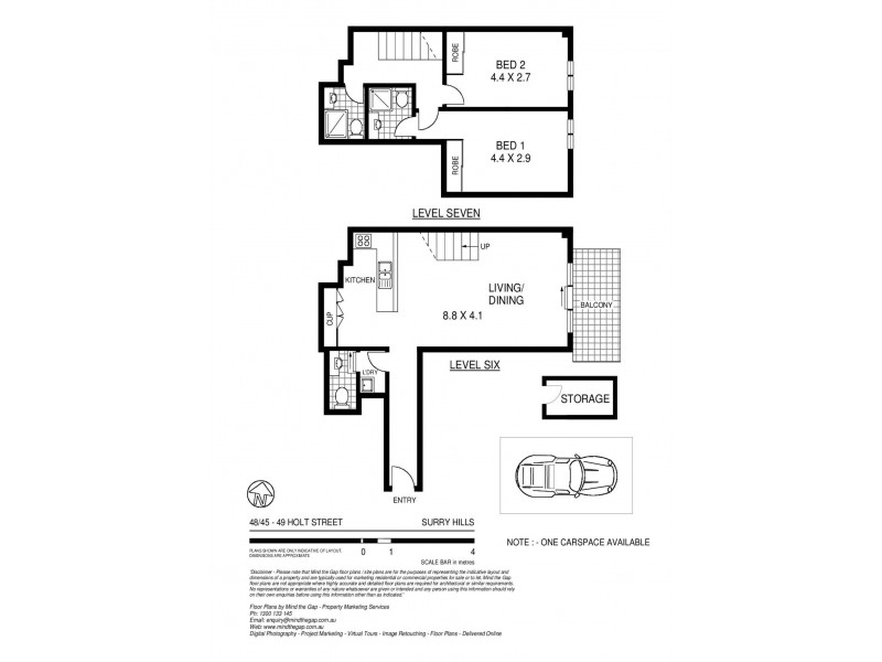 48/45-49 Holt Street, Surry Hills NSW 2010 Floorplan