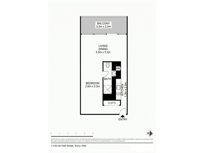 11/32-40 Holt Street, Surry Hills NSW 2010 Floorplan