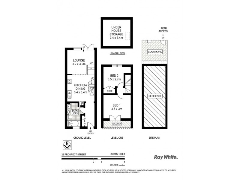 23 Prospect Street, Surry Hills NSW 2010 Floorplan