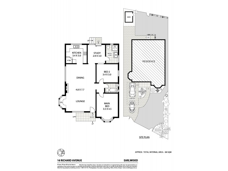 16 Richard Avenue, Earlwood NSW 2206 Floorplan