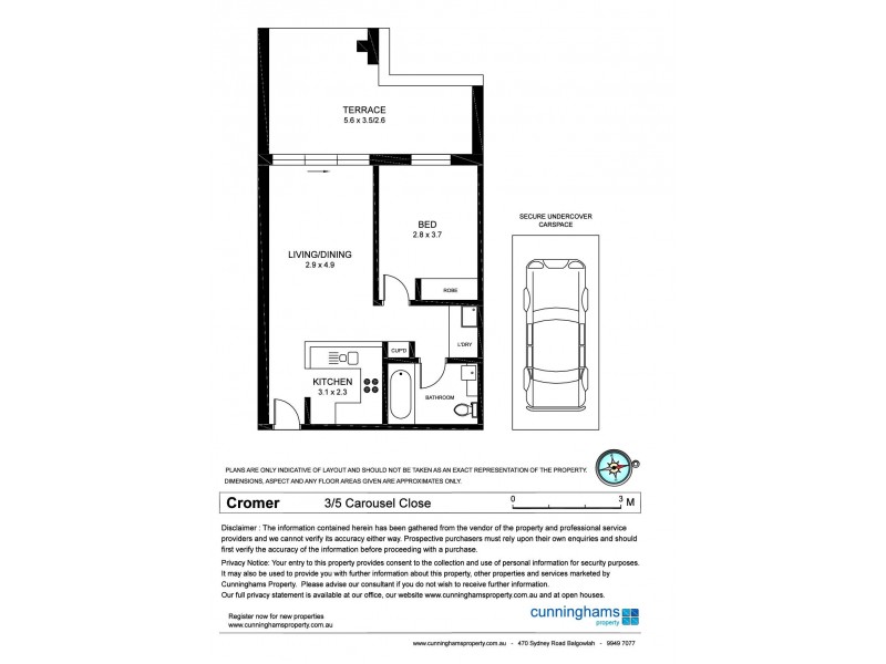 3/5 Carousel Close, Cromer NSW 2099 Floorplan