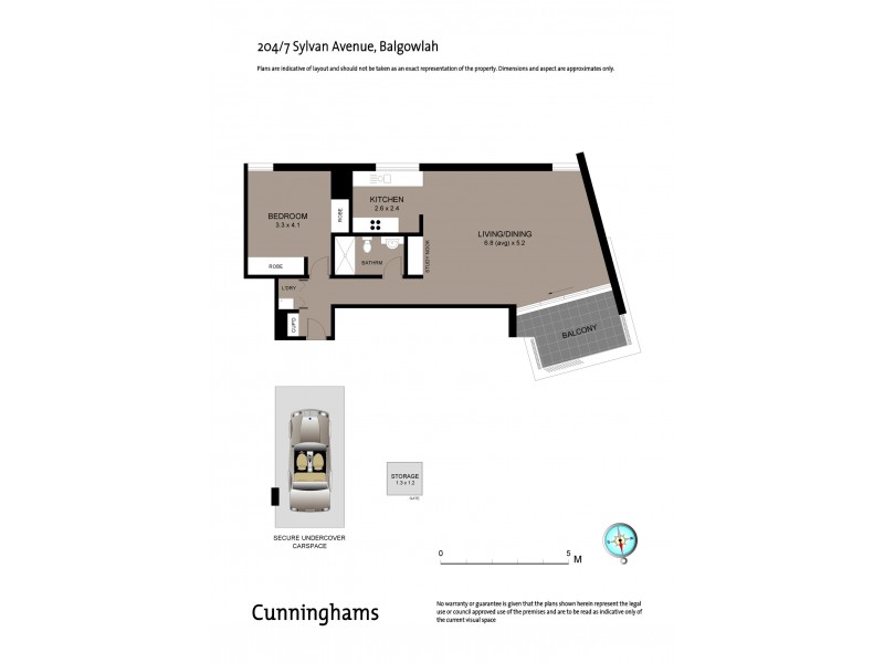 204/7 Sylvan Avenue, Balgowlah NSW 2093 Floorplan