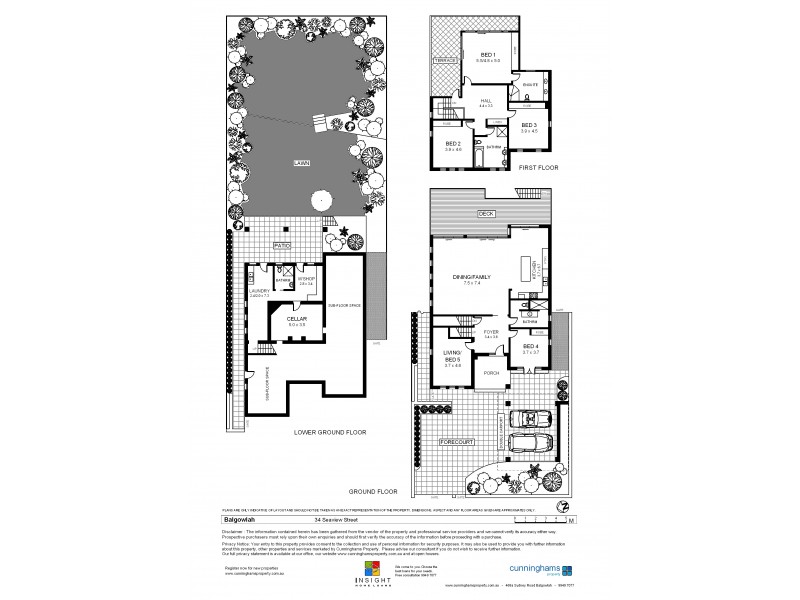 34 Seaview Street, Balgowlah NSW 2093 Floorplan