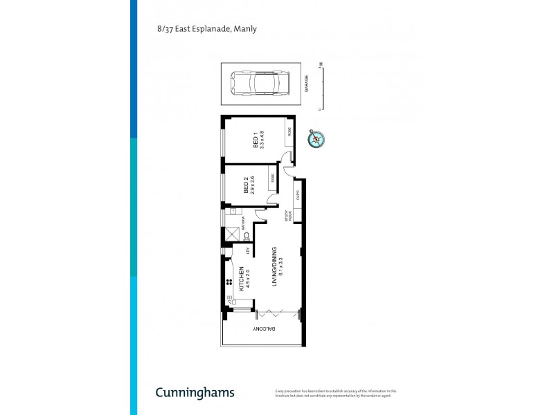 8/37 East Esplanade, Manly NSW 2095 Floorplan