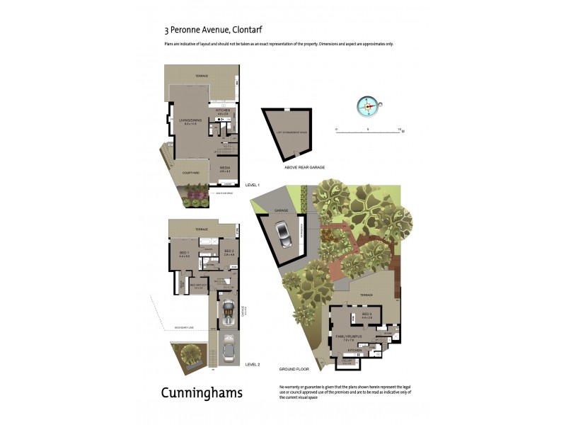 3 Peronne Avenue, Clontarf NSW 2093 Floorplan