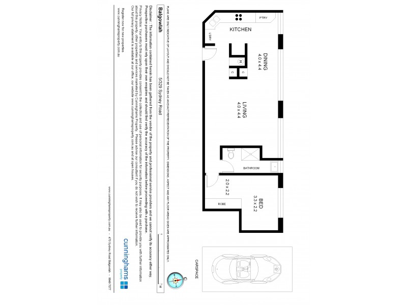 5/329 Sydney Road, Balgowlah NSW 2093 Floorplan