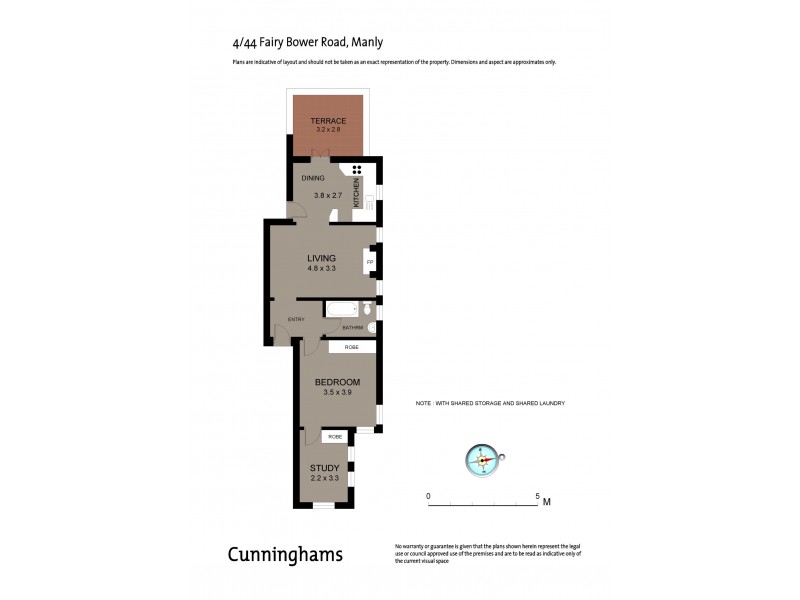 4/44 Fairy Bower Road, Manly NSW 2095 Floorplan