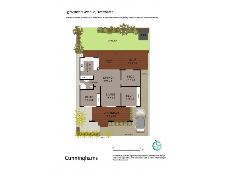 57 Wyndora Avenue, Freshwater NSW 2096 Floorplan