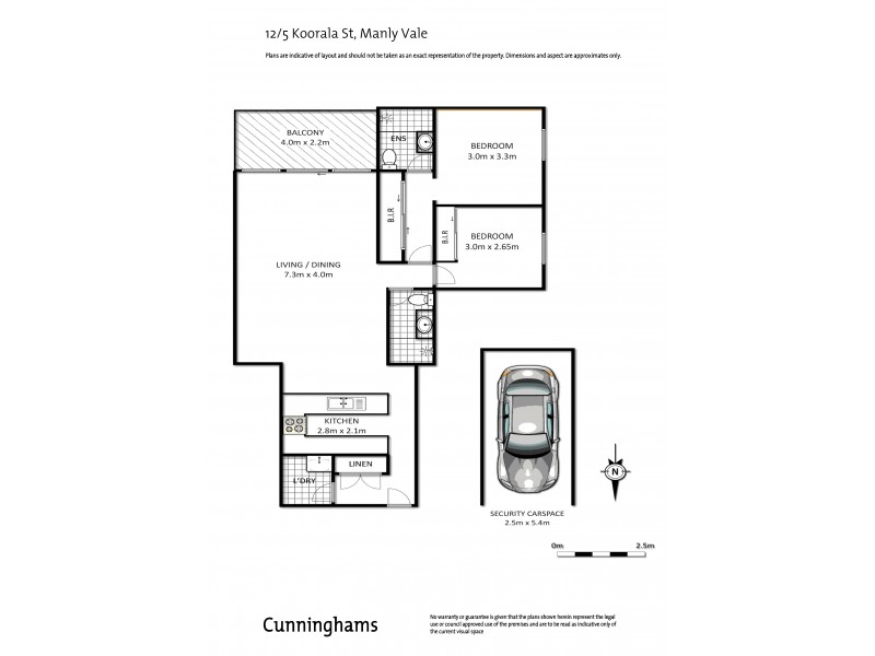 12/5 Koorala Street, Manly Vale NSW 2093 Floorplan